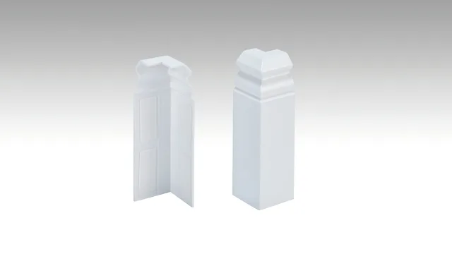 Plinthe 12 PK Blanc à peindre - Biemar Bois-2