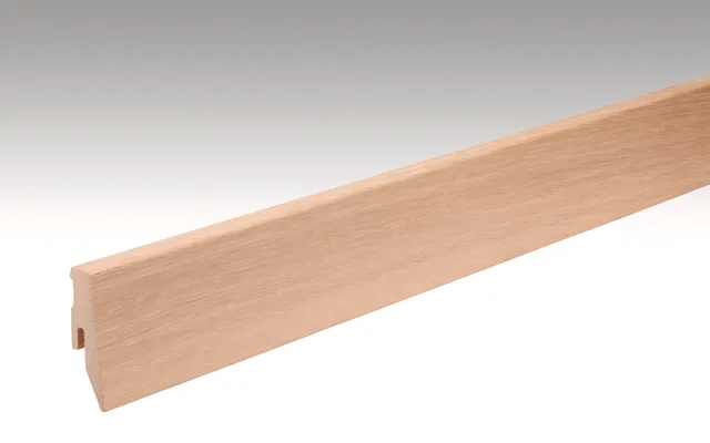 Plinthe placage bois Chêne R01 brut - Biemar Bois