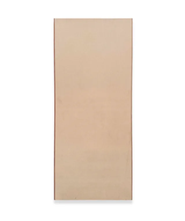 Porte hardboard poncée, âme tubulaire, 2 couvres-chants méranti, 730/2015 mm