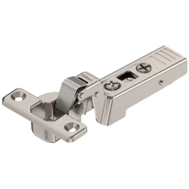 Charnière Clip Top mini 94°71T0750 pour porte encastrée avec boîtier à visser avec ressort