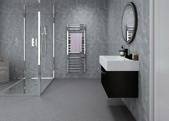 Panel-X NEXT Verde Marble 2400x580mm - Biemar Bois
