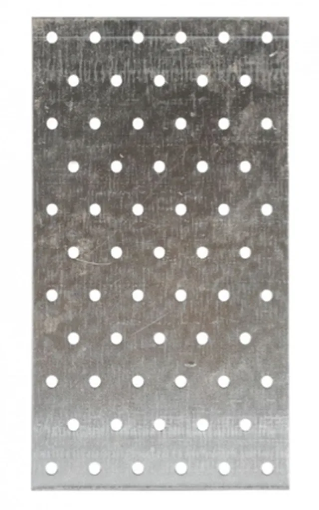 Plaque perforée 100/200/2 acier galvanisé /pce