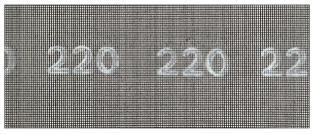 Grille de ponçage 115 x 280 mm, G220 (Emb de 5 pces)