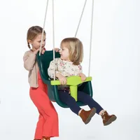 Siège bébé vert foncé/vert clair - Biemar Bois