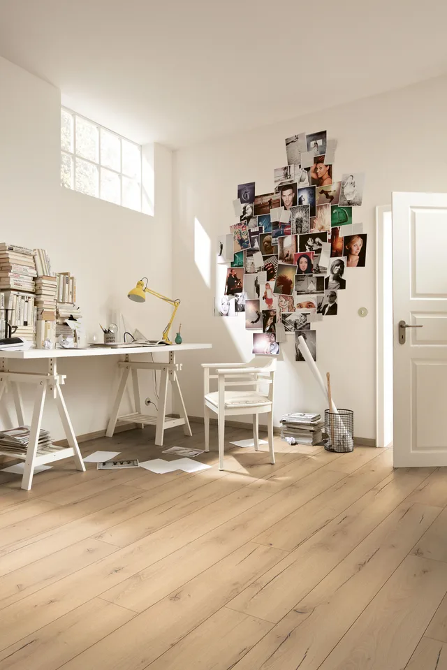 Sol stratifié LL 150 Chêne fissuré clair - Biemar Bois