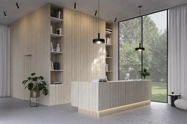 Mélaminé Unilin 18mm W04 Nordic Pine Light Natural - Biemar Bois-2