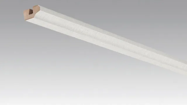 Moulure plafond/clips 19/38 mm Coton chaud 20104 -2380*38*19mm