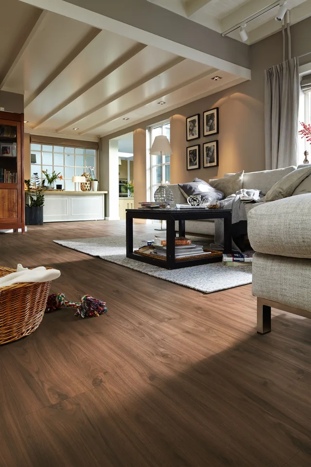 Sol stratifié LL 150 Noyer Amore - Biemar Bois
