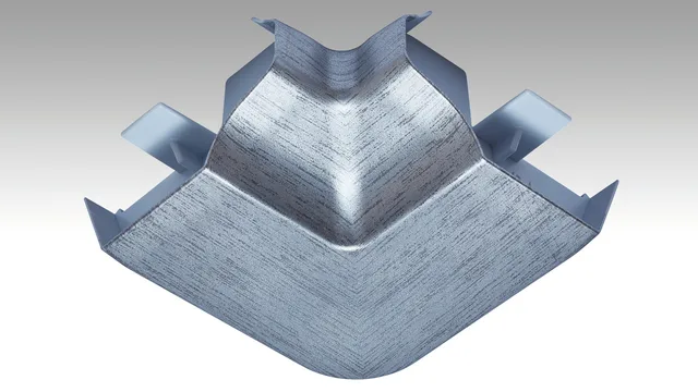 Moulure plafond/clip Acier inoxydable 19/38 mm - Biemar Bois-1