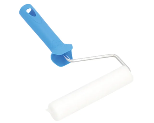 Rouleau monté pour laquer en mousse moltopène, 150 mm