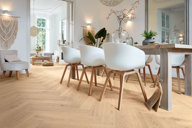 Sol Parquet Longlife PS 500 Chêne Authentique Blanc Crème 9021 | Biemar Bois-1