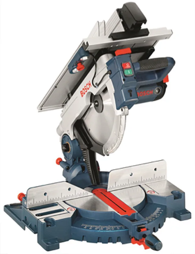 !!BOSCH Machine stationnaire GTM 12 JL (Bâton, lame de scie 305 x 30 mm et sac à poussières)