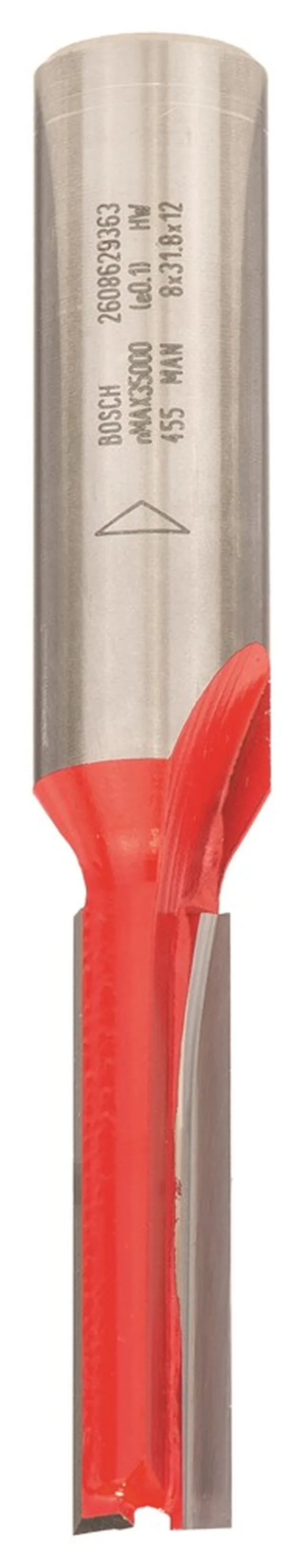 Fraise à rainurer droit 12 mm, D1 8 mm, L 31,8 mm, G 76 mm