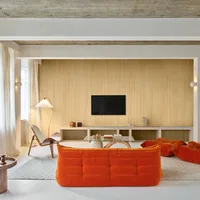 Tocca legno - Wave Panels invisible - mise en situation
