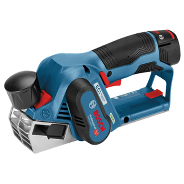 Rabot sans fil GHO 12 V-20 (2x 3,0 Ah, chargeur GAL 1230 CV, 2x fers de rabot 56mm, clé mâle sixpans)