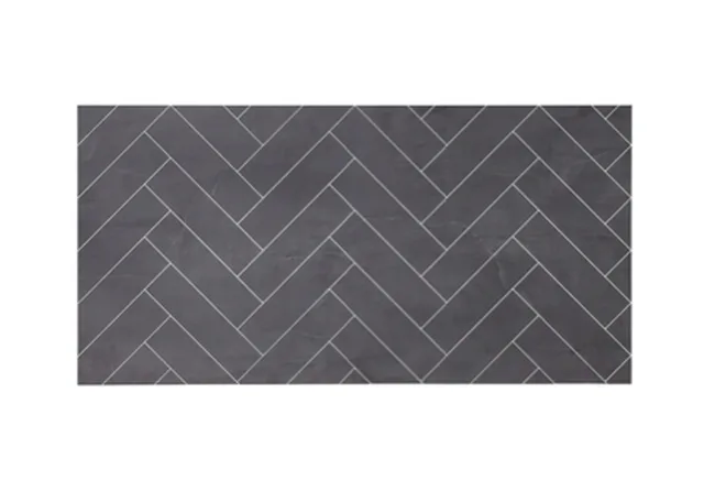 PANEL-X ELITE TILE PXEL02675 Black Velvet Satin Herringbone klik 2400*620*10.2mm 1,49m