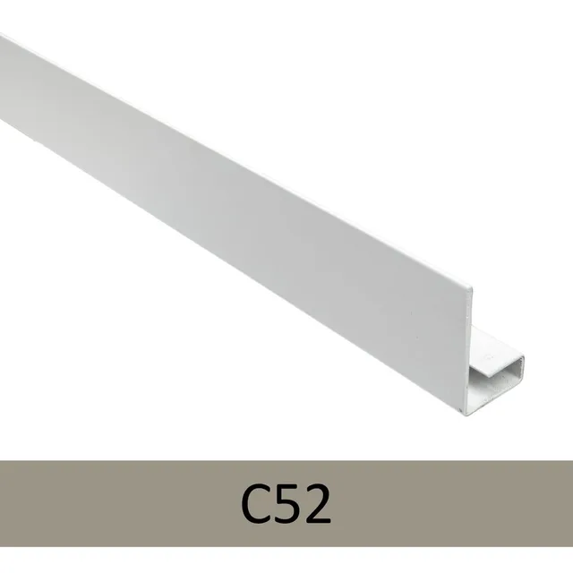 Profil Arrêt Sidings Cedral Lap 3m C52 Gris Perle - Biemar Bois