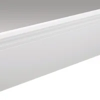 Plinthe 12 PK Blanc uni brillant - Biemar Bois