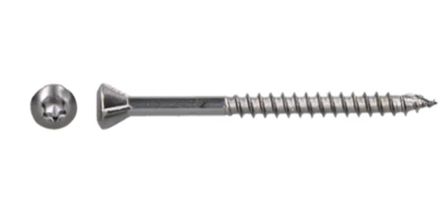 Vis façade A4 3,2 x 60 mm Torx 10 (Emb de 1 000 pces)