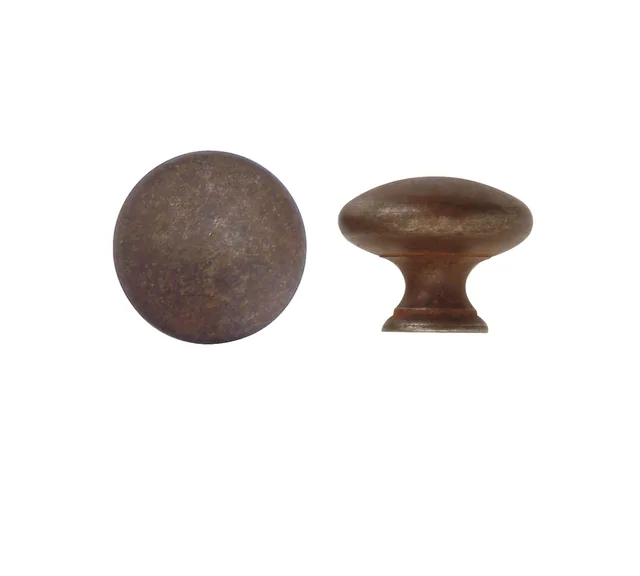 Bouton Ferro Ronde 30*24mm - Biemar Bois