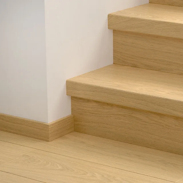 Quick-Step QSVSTRBMP - 40098 : Recouvrement d’escalier en vinyle – Bloom Chêne miel pur 1484x143x54 mm