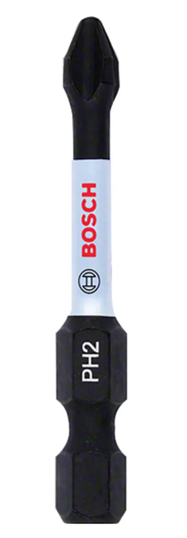 2 Embouts de vissage PRO Impact PH2 55 mm