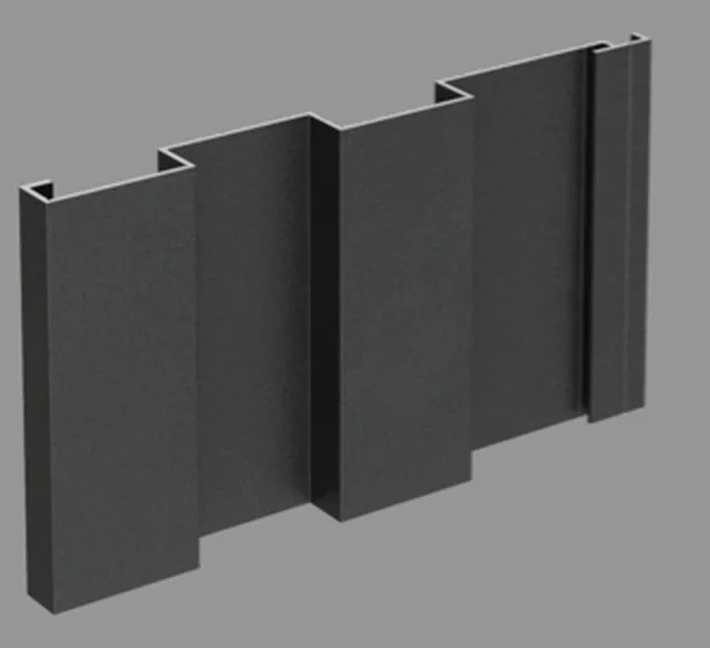 CLADIX Aluminiumprofil L RAL 9005 - Lg 3015mm