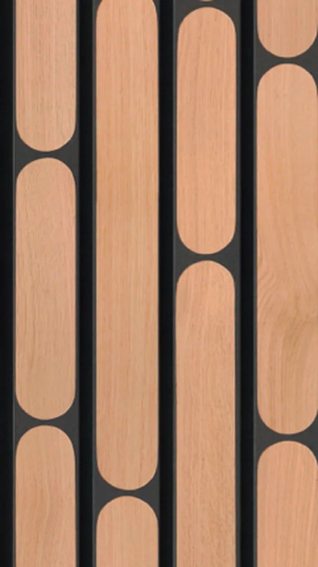 Panneaux acoustiques Acoustic Sense stratifié BOLD carreaux ronds 20123 -2600*330*20mm