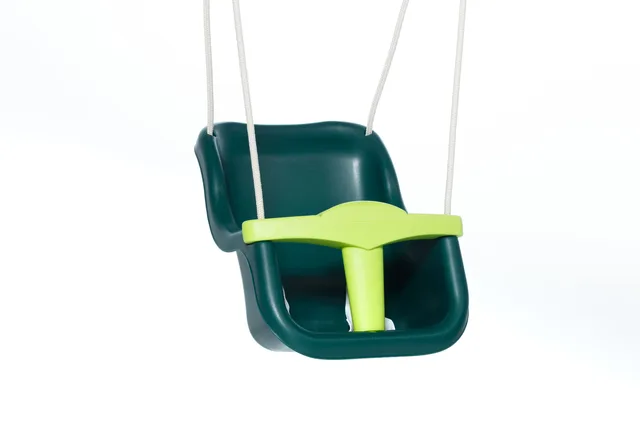 Siège bébé vert foncé/vert clair - Biemar Bois-1