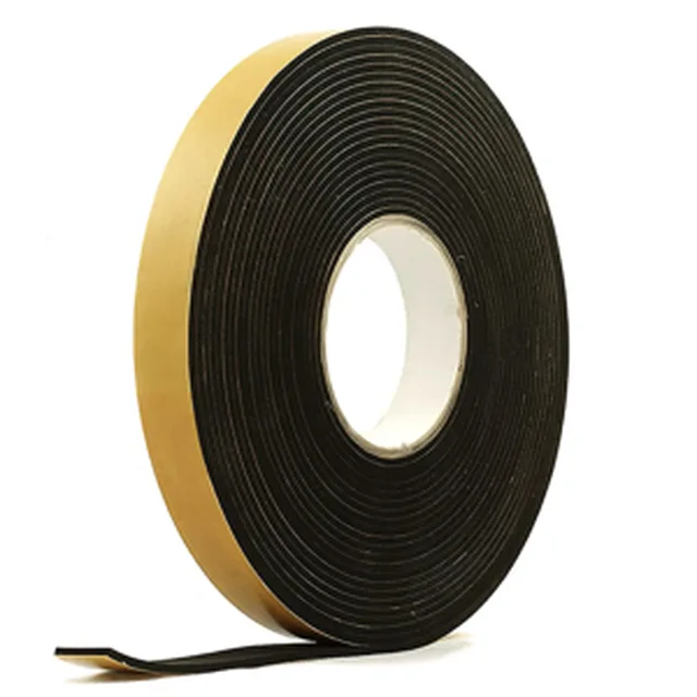 Bande d'étanchéité adhésive en mousse 6x9mm 15m