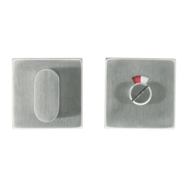 Garniture wc SQUARE SHAPE inox plus - Biemar Bois