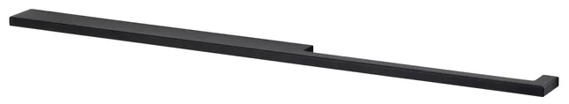 Poignée drimo 480 mm aluminium noir asym - Biemar Bois