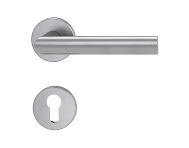 Garniture Ovida PZ inox mat