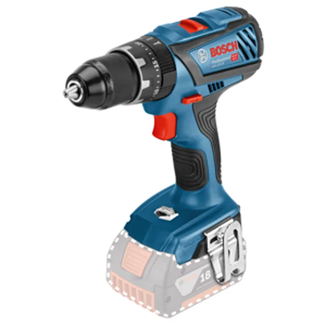 BOSCH Perceuse-Visseuse à percussion sans fil GSB 18 V-28 C&G Chargeur et batterie Li-Ion non livrée
