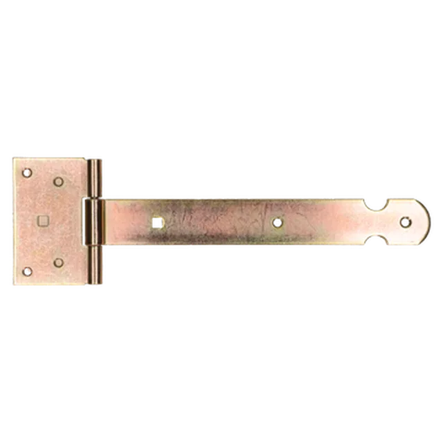 Penture 'T' lourde 40x4x300 mm zingué jaune