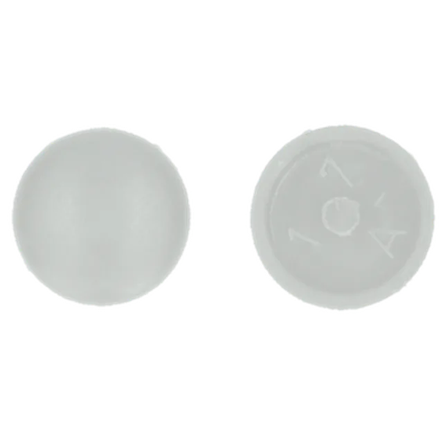 Capuchon à tenon pour tête de vis 12, gris clair R7035 (emb: 200pces)