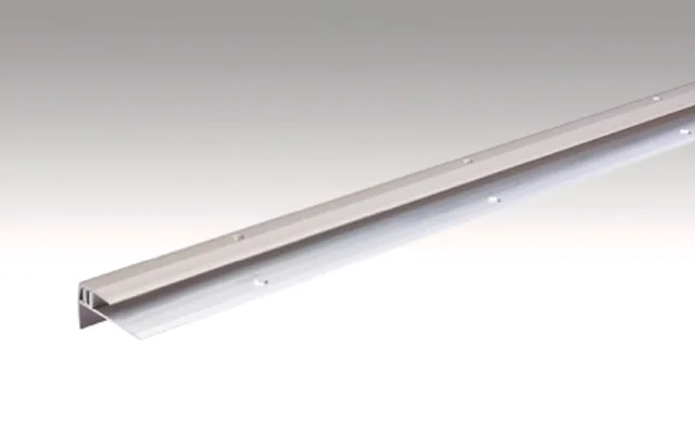 Profilé pour nez de marche Modèle 203 Surface acier inoxydable / 3000mm