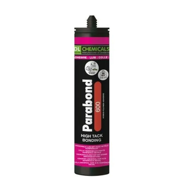 Parabond 600 colle mastic MS-polymère noir 290ml