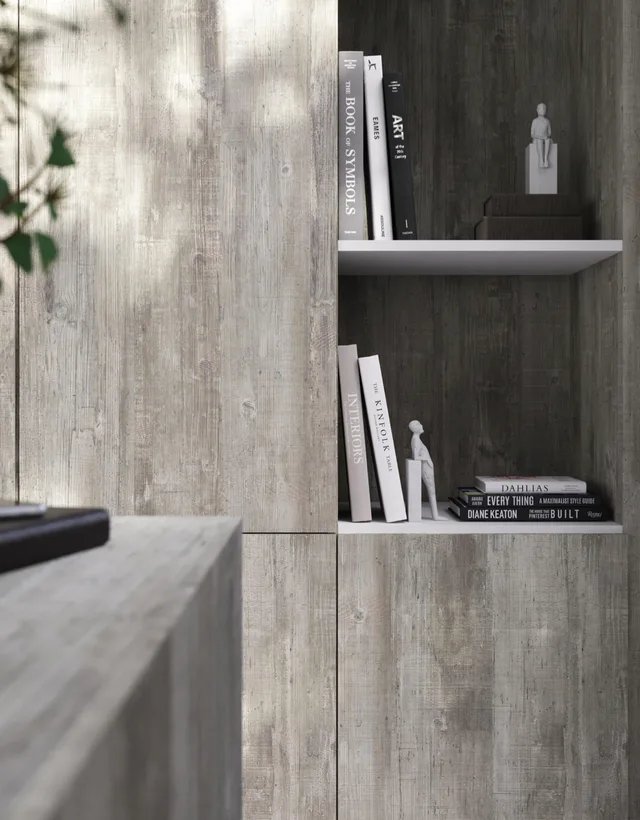 Mélaminé Unilin 18mm Raw Concrete grey W04 - Biemar Bois-3