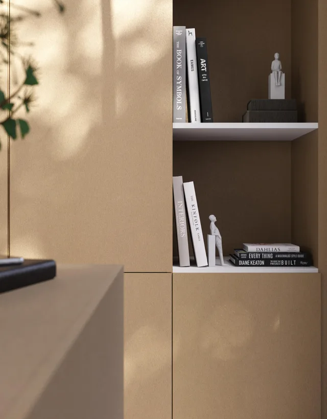 Mélaminé Unilin 18mm Brushed gold M01 - Biemar Bois-2