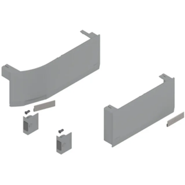 Set caches Aventos HK ServoDrive + activateurs G-D gris clair
