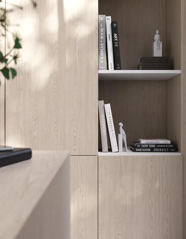 Mélaminé Unilin 18mm Dainty Oak Latte - Biemar Bois-3