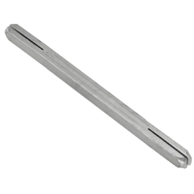 Tige carrée 2 rainures 8x150mm