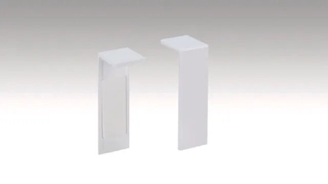 Élément d'assemblage pour les plinthes 8PK/18PK Blanc 2001