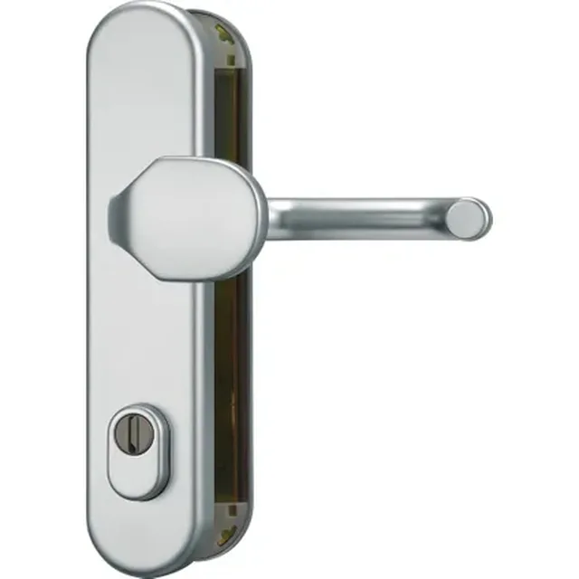 Garniture Abus BLZS 72/8 F1 bouton/poignée (26183) - Biemar Bois