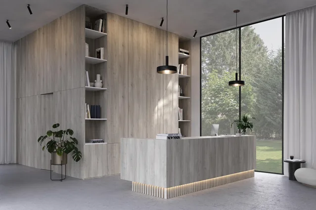 Mélaminé Unilin 18mm Romantic Oak Light - Biemar Bois-2