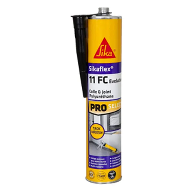 Mastic-colle Sikaflex-11FC+ noir 300ml