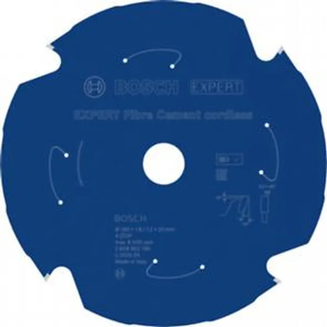 Lame de Scie circulaire EXPERT fibroc 160x20x1,8m