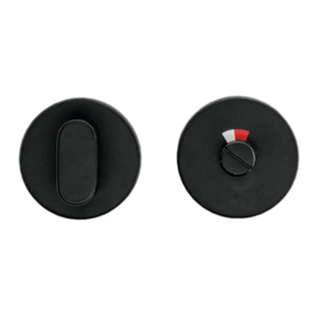 Garniture wc rond SHAPE noir