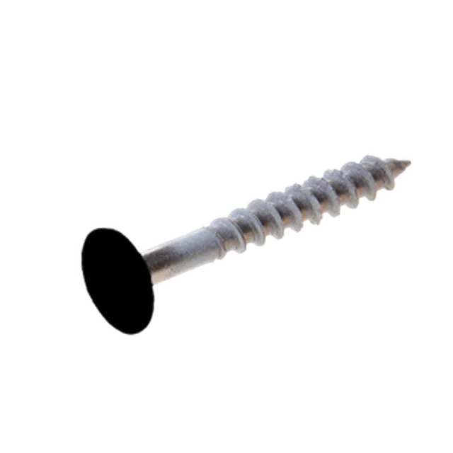 Vis Trespa inox A2 TX20 tête bombée (12 mm) 4,8x38 mm METEON LUMEN L9000 Metropolis Black (Emb de 100 pces)